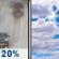 Tuesday: A 20 percent chance of rain before 11am.  Partly sunny, with a high near 61. Light and variable wind. 