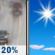 Friday: A 20 percent chance of rain before 11am.  Mostly sunny, with a high near 72.
